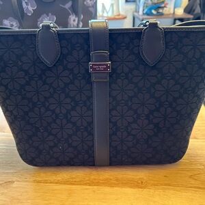 Kate Spade Black Floral Tote